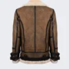 Classic B3 Brown Shearling Leather Jacket