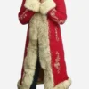 The Christmas Chronicles Goldie Hawn Red Wool Coat
