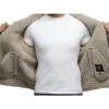 Men’s Vintage Brown Shearling Leather Jacket