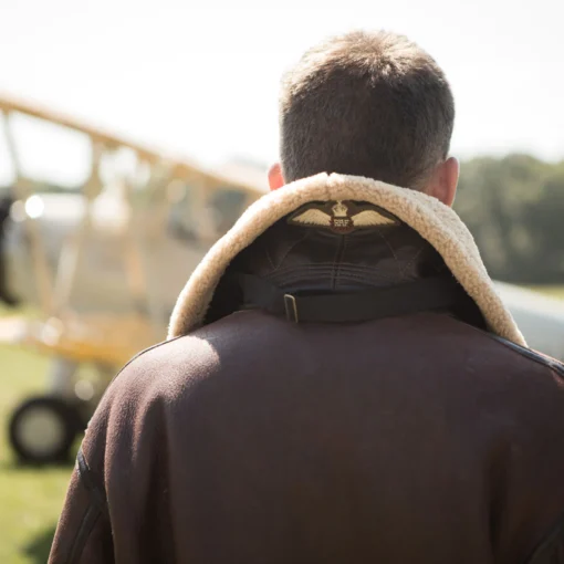 RAF Fighter Weight Sheepskin Bomber Jacket