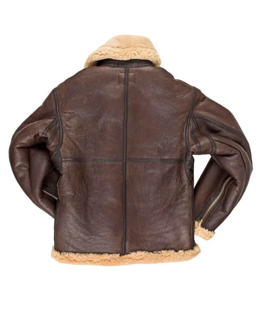 Tom Hardy Shearling Bomber Leather Jacket