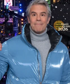 Andy Cohen New Years Eve Puffer Jacket