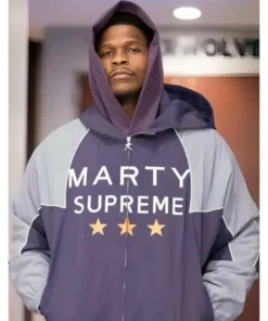 Anthony Edwards Marty Supreme Purple Jacket