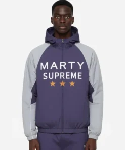 Anthony Edwards Marty Supreme Purple Jacket