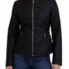 Baccini Leather Moto Jacket