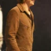 Brad Pitt The Adventures Of Cliff Booth 2026 Suede Jacket