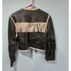 Brilliant Minds S02 Celeste Desjardins Fringed Leather Jacket