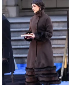 Ceremonial Inauguration 2026 Rama Duwaji Brown Coat