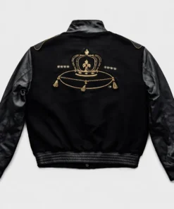 Crown Royal x Purple Brand Varsity Jacket