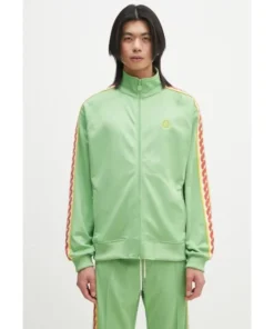 Emily In Paris S05 Lily Collins Mint Green Track Jacket