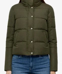 Gracewood Olive Puffer Jacket