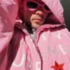 Justin Bieber Marty Supreme Pink Jacket