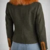 Lucy Albright Tell Me Lies S03 Fur Collar Jacket