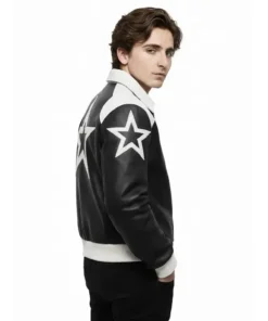 Marty Supreme Black Bomber Jacket