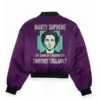 Marty Supreme Timothee Chalamet Purple Bomber Jacket