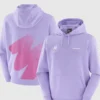 Milano Cortina 2026 Olympics Salomon Graphic Purple Hoodie