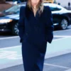 NYC 2026 Emilia Clarke Hooded Coat