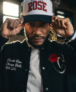 Rose Collection Chicago Bulls Varsity Jacket