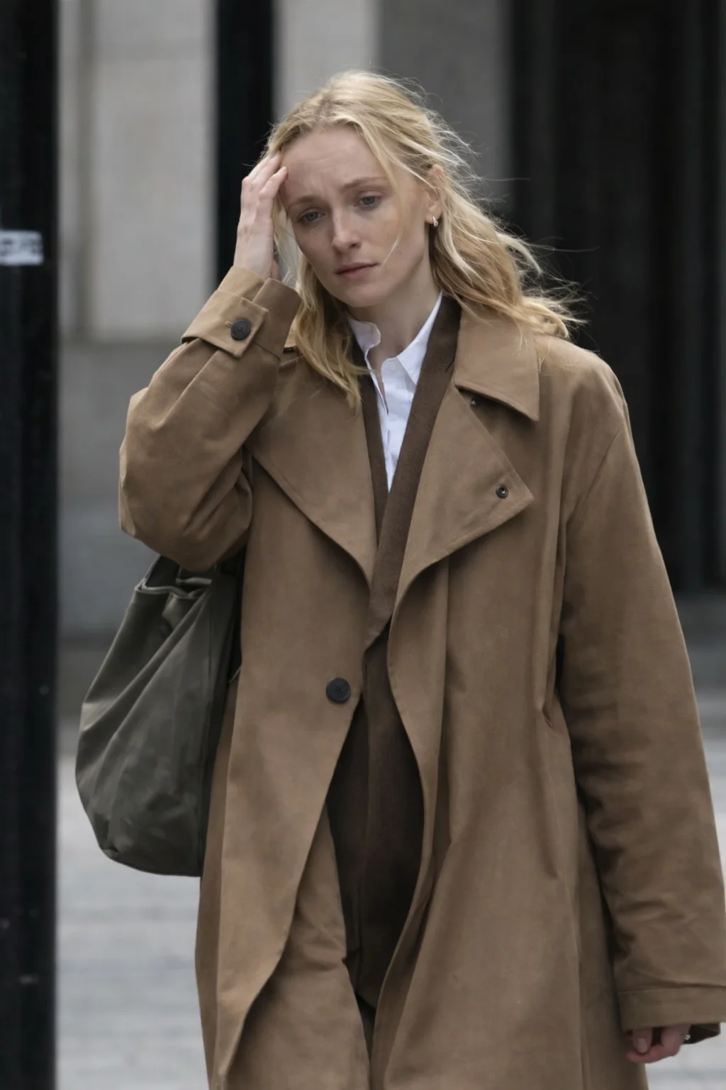Steal 2026 Sophie Turner Brown Coat
