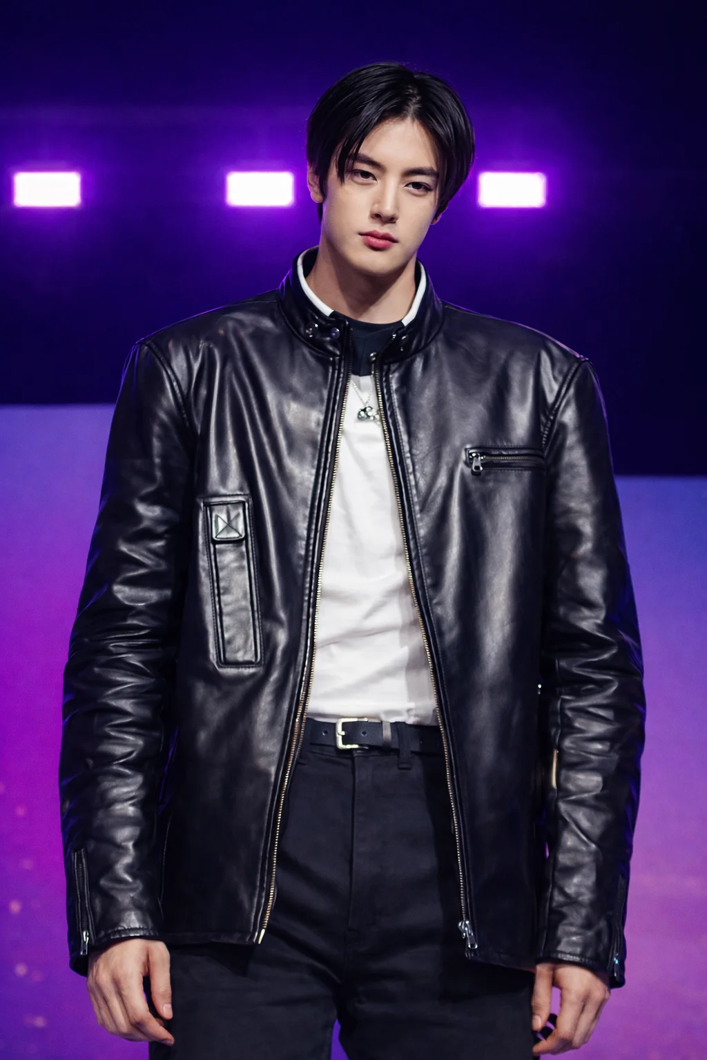 Sunghoon Black Jacket