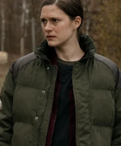 Synden S01 Krista Kosonen Green Puffer Jacket