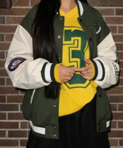 The Traitors US S04 Green Varsity Jacket