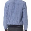 The Valley Persian Style S01 Adam Farahan Blue Bomber Jacket