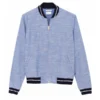 The Valley Persian Style S01 Adam Farahan Blue Bomber Jacket