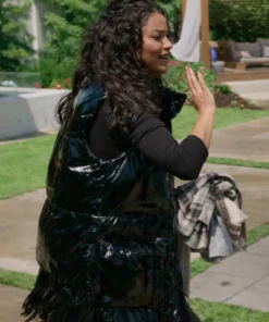 The Valley Persian Style S01 Golnesa Gharachedaghi Black Puffer Vest