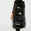 The Valley Persian Style S01 Golnesa Gharachedaghi Black Puffer Vest
