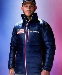 Winter Olympics 2026 Columbia Team USA Puffer Jacket