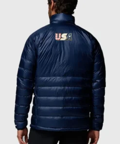 Winter Olympics 2026 Columbia Team USA Puffer Jacket