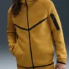 Yellow Fleece Windrunner Full-Zip Jacket
