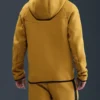 Yellow Fleece Windrunner Full-Zip Jacket