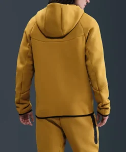 Yellow Fleece Windrunner Full-Zip Jacket