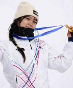 2026 Olympic Choi Ga-on White Jacket