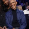 All-Star Game Barack Obama Blue Jacket