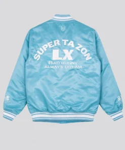 Bad Bunny x Super Tazón Blue Starter Jacket