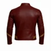 Barry Speedster Leather Jacket – Superhero Cosplay Jacket