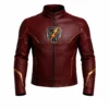 Barry Speedster Leather Jacket – Superhero Cosplay Jacket