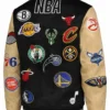 Basketball All teams Logo Varsity Jacket