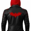 Batman Red Hood Leather Jacket