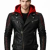 Batman Red Hood Leather Jacket