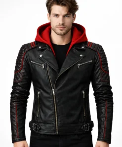 Batman Red Hood Leather Jacket