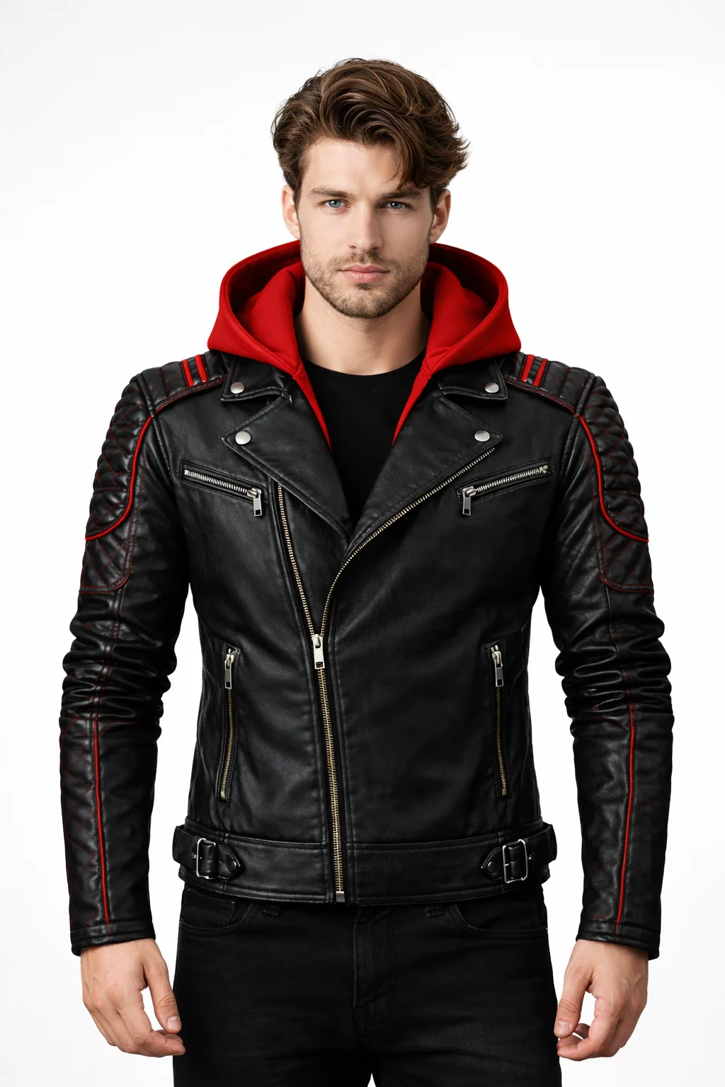 Batman Red Hood Leather Jacket