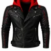 Batman Red Hood Leather Jacket