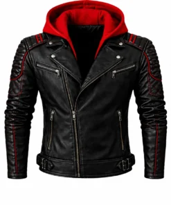 Batman Red Hood Leather Jacket