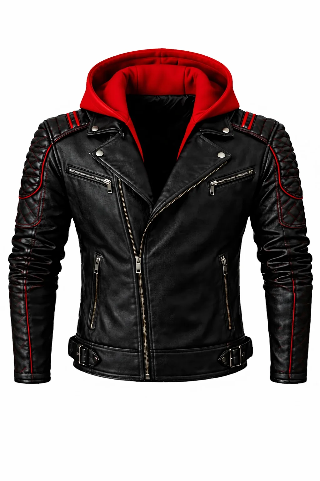 Batman Red Hood Leather Jacket