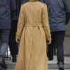 Black Doves 2026 Keira Knightley Brown Wool Coat