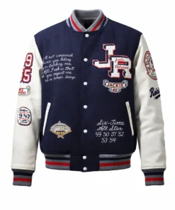 Blue Varsity Jacket Brooklyn J. Robinson